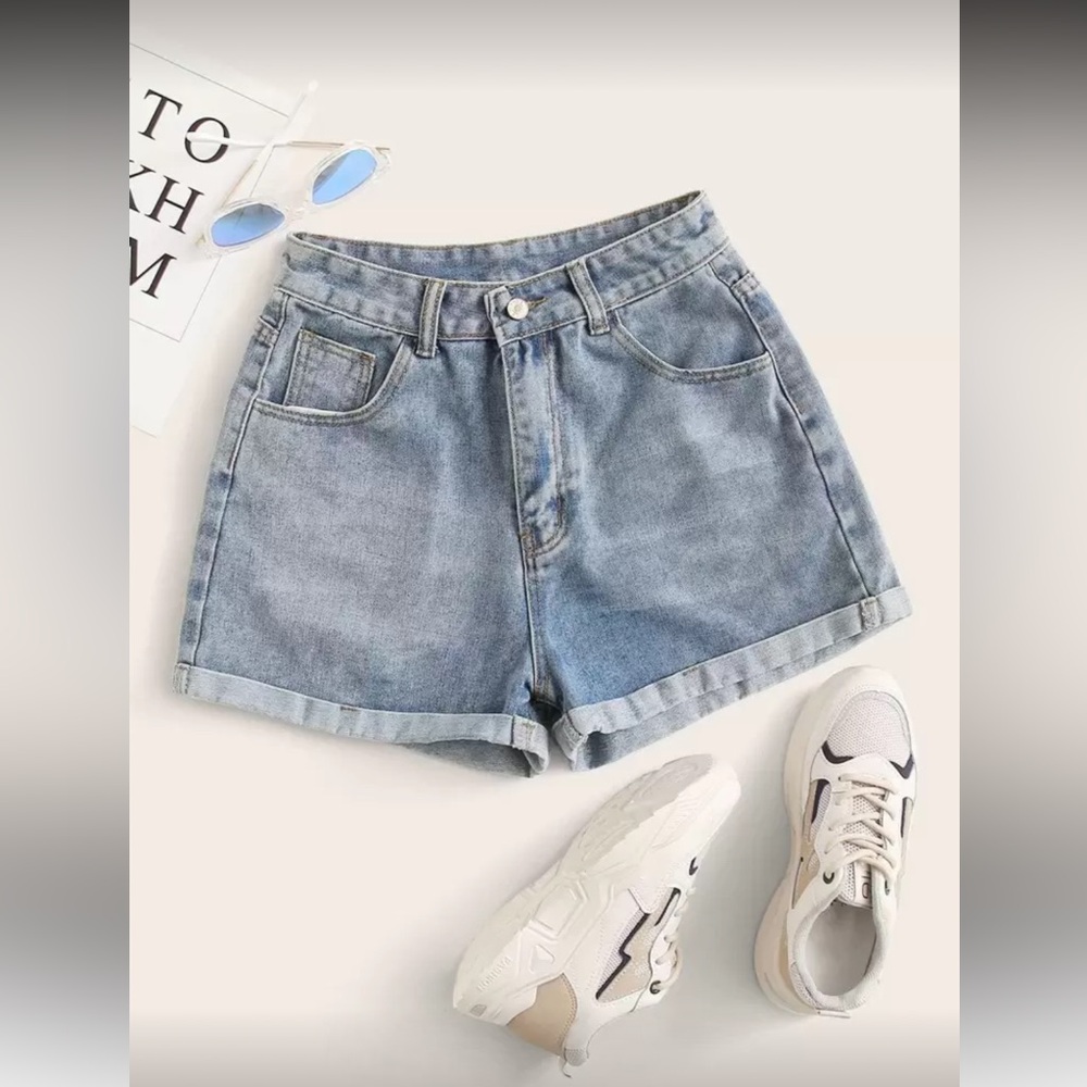 NWOT SHEIN Light Blue Jean Shorts